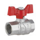 Кран кульовий Thermo Alliance Forte 1/2" ВВ прямий, PN40, метелик SF602W15