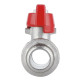 Кран кульовий Thermo Alliance Forte 1/2" ВЗ прямий, PN40, метелик SF607W15