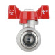 Кран кульовий Thermo Alliance Forte 1/2" ЗЗ прямий, PN40, метелик SF606W15