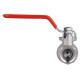 Кран кульовий Thermo Alliance Forte 1/2" ВВ прямий, PN40, важіль SF600W15