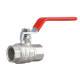 Кран кульовий Thermo Alliance Forte 1/2" ВВ прямий, PN40, важіль SF600W15