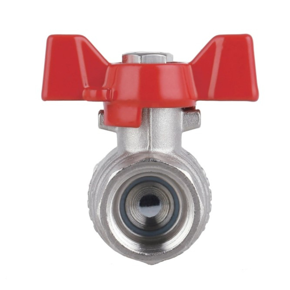 Кран шаровой "Американка" Thermo Alliance Forte 1/2" ВН прямая, бабочка SF220W15