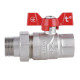Кран шаровой "Американка" Thermo Alliance Forte 1" ВН прямая, бабочка SF220W25