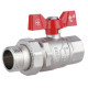 Кран шаровой "Американка" Thermo Alliance Forte 1" ВН прямая, бабочка SF220W25