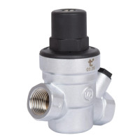 Редуктор давления воды Thermo Alliance Standart 1/2" ВВ, мембранный, отверстие под манометр SD194