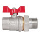 Кран шаровой "Американка" Thermo Alliance Standart 1" ВЗ прямой, PN40, бабочка SD220W25