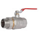 Кран шаровой "Американка" Thermo Alliance Standart 1 1/4" ВН прямой, латунь, PN30, рычаг SD220W32