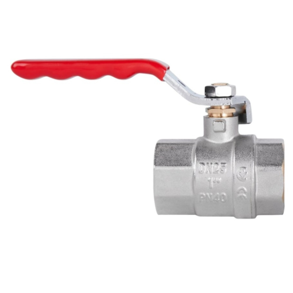 Кран кульовий Thermo Alliance Standart 1" ВВ прямий, PN40, важіль SD600NW25PN40