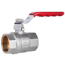 Кран шаровой Thermo Alliance Standart 1" ВВ прямой, PN40, рычаг SD600NW25PN40