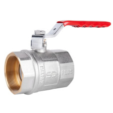 Кран шаровой Thermo Alliance Standart 2" ВВ прямой, никель, PN40, рычаг SD600NW50PN40