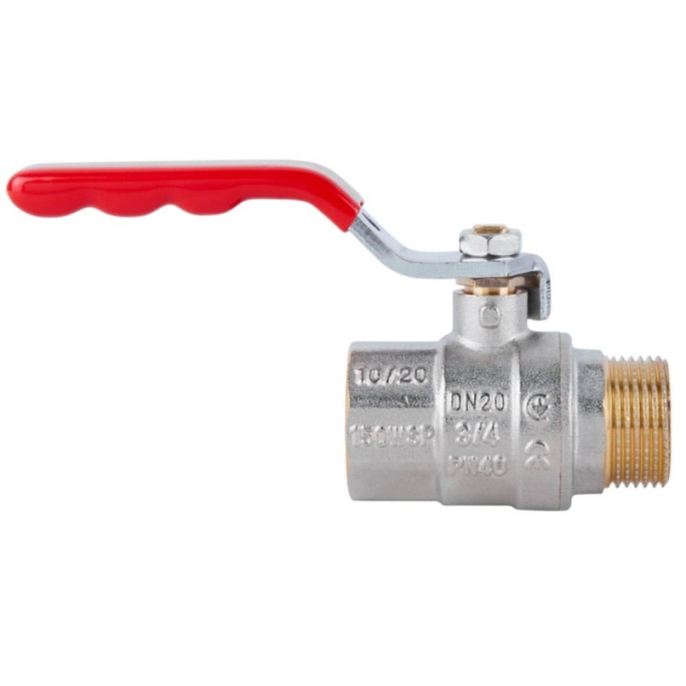 Кран кульовий Thermo Alliance Standart 3/4" ВЗ прямий, PN40, важіль SD605NW20PN40