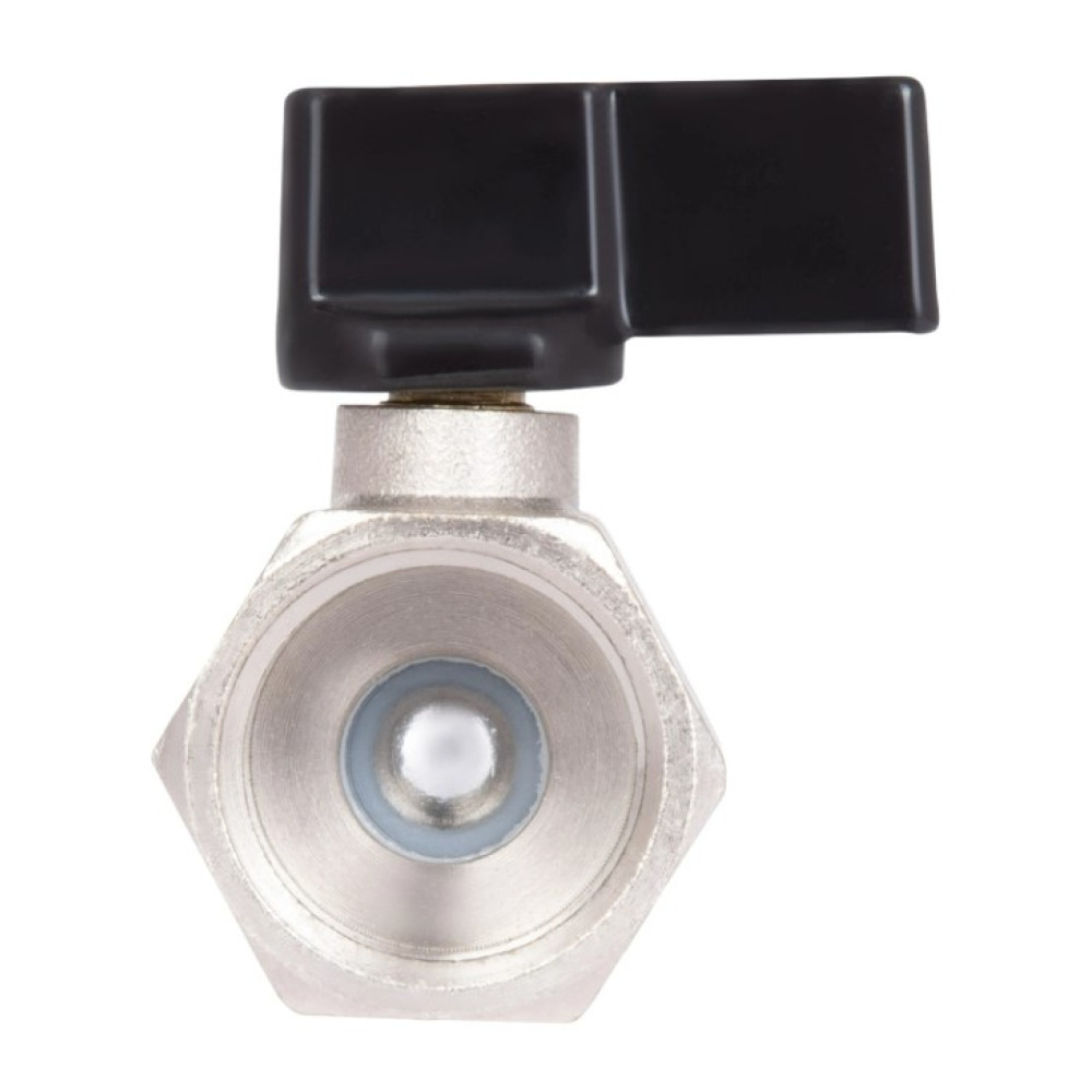 Кран кульовий міні Thermo Alliance Forte 1/2" ВВ прямий, півметелик SF265W15