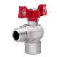 Кран кульовий Thermo Alliance Forte 1/2" ВЗ кутовий, PN40, метелик SF267W15