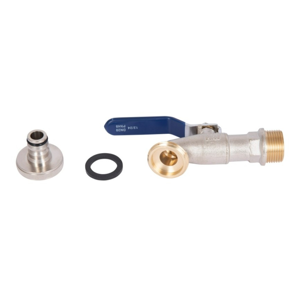 Кран шаровой для полива Thermo Alliance Standart 3/4" С ручка-рычаг SD140W20