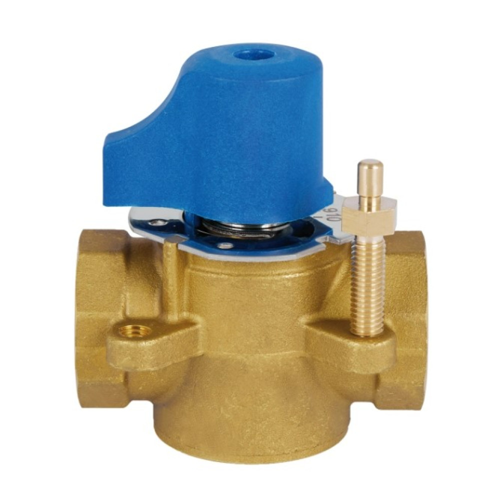 Клапан трехходовой Thermo Alliance Standart 1" ВОВ ручной латунный SF363W25