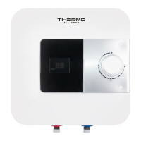 Водонагрівач електричний Thermo Alliance, 1500 Вт, "мокрий" ТЕН, 10 л над мийкою, вертикальний, білий (SF10X15N)