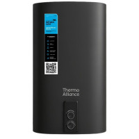 Водонагрівач електричний Thermo Alliance, 2,0 кВт, "сухий" ТЕН, 50 л плоский, вертикальний, прямокутний, чорний (DT50V20GPDD2B)