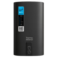 Водонагреватель электрический Thermo Alliance, 2,0 кВт, "сухой" ТЭН, 80 л плоский, вертикальный, прямоугольный, черный (DT80V20GPDD2B)
