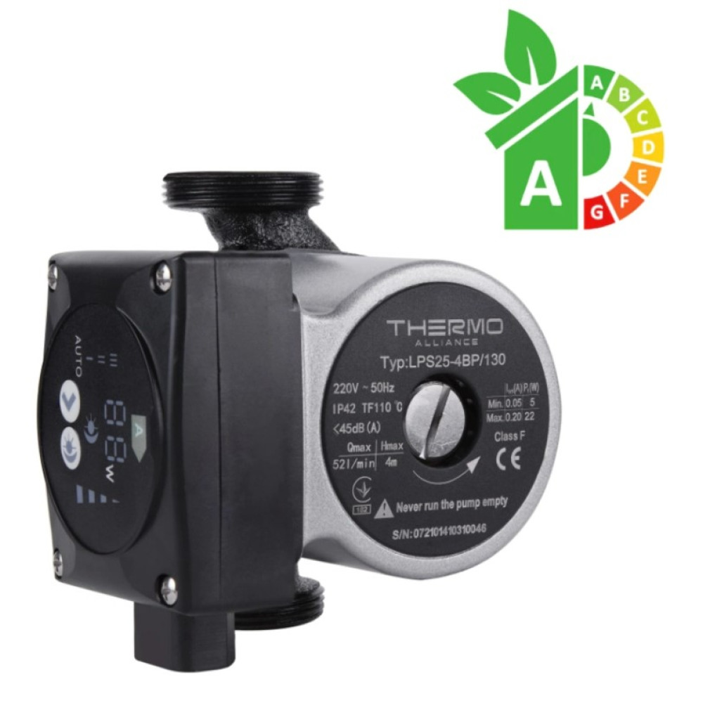 Циркуляційний насос Thermo Alliance LPS-А 25/40/130, енергозберігаючий LPSA2540130