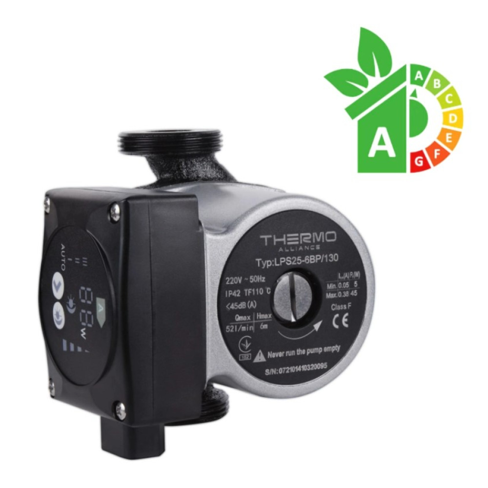 Циркуляційний насос Thermo Alliance LPS-А 25/60/130, енергозберігаючий LPSA2560130