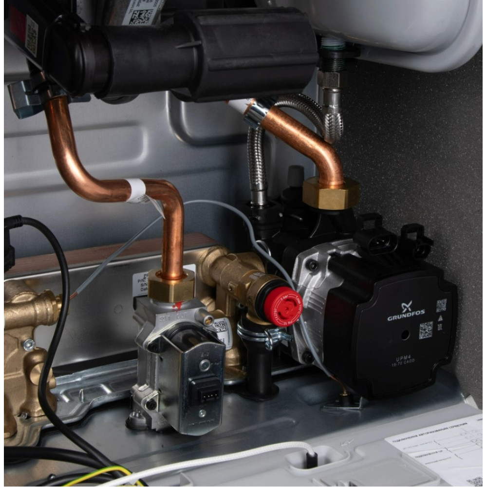 Котел газовый Thermo Alliance Ewa 28 кВт, двухконтурный, конденсационный, навесной, с двумя теплообменниками KM0728350101005911