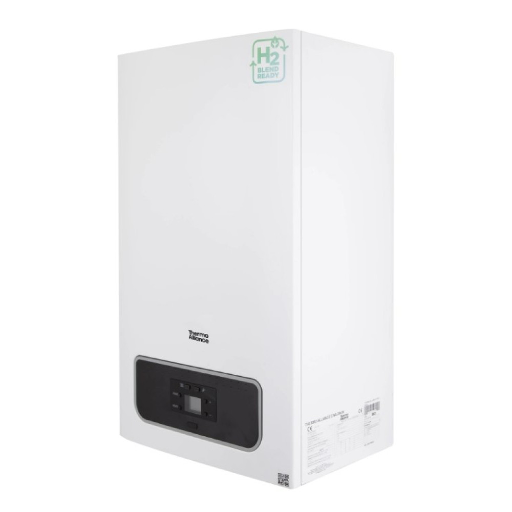 Котел газовый Thermo Alliance Ewa 28 кВт, двухконтурный, конденсационный, навесной, с двумя теплообменниками KM0728350101005911