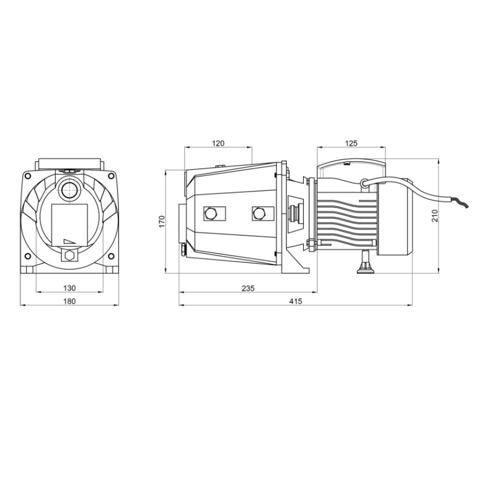 Насос самовсасывающий центробежный Thermo Alliance D-JETm100M