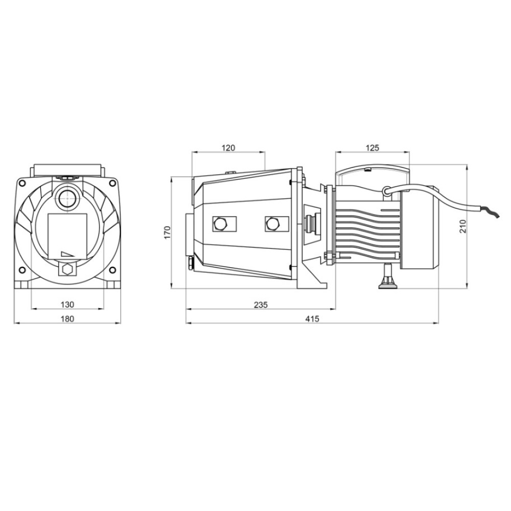 Насос самовсасывающий центробежный Thermo Alliance D-JETm125M