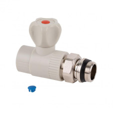 Кран шаровой радиаторный PPR Thermo Alliance 25х3/4" прямой DSW429