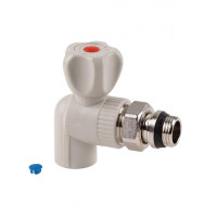 Кран кульовий радіаторний PPR Thermo Alliance 20х1/2" кутовий DSW431