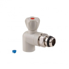 Кран шаровой радиаторный PPR Thermo Alliance 25х3/4" угловой DSW432