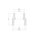 Муфта PPR Thermo Alliance 40х32 перехідна DSB106