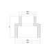Муфта PPR Thermo Alliance 50х32 перехідна DSB109