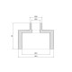 Муфта PPR Thermo Alliance 63х20 перехідна DSB111