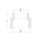 Муфта PPR Thermo Alliance 63х50 перехідна DSB115