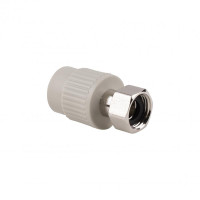 Муфта PPR Thermo Alliance с накидной гайкой 20х1/2" DSI301