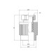Муфта PPR Thermo Alliance з накидною гайкою 25х3/4" DSI302