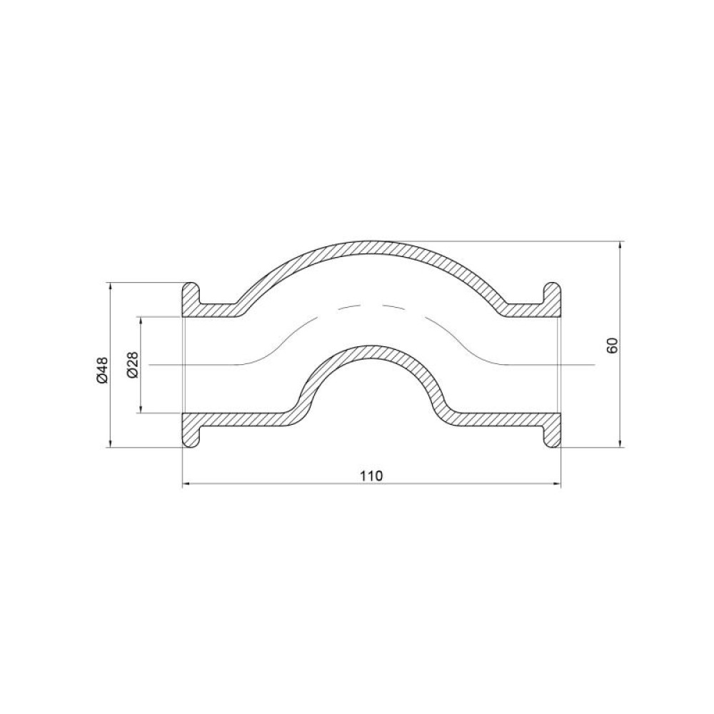 Обвід короткий PPR Thermo Alliance 32 DSJ103