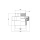 Згін "Американка" PPR Thermo Alliance 50х1" 1/2 ВР DSI005