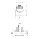 Трійник PPR Thermo Alliance 25х1/2"х25 ЗНР DSC302