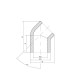 Кутник PPR Thermo Alliance 25, 45° DSE102