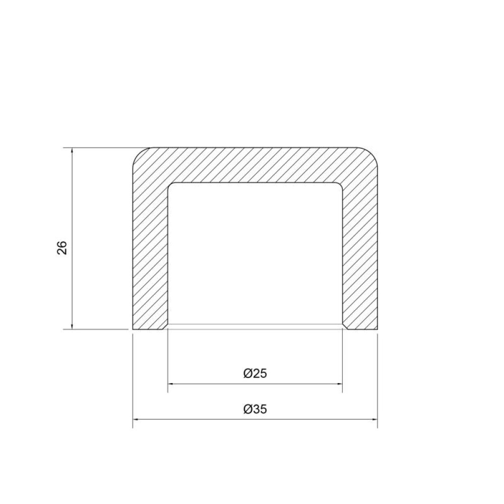 Заглушка PPR Thermo Alliance 25 DSD002
