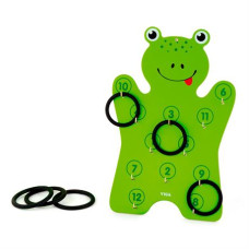Игровой набор Viga Toys Лягушонок с кольцами