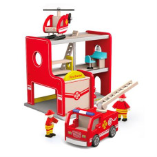 Игровой набор Viga Toys Пожарная станция