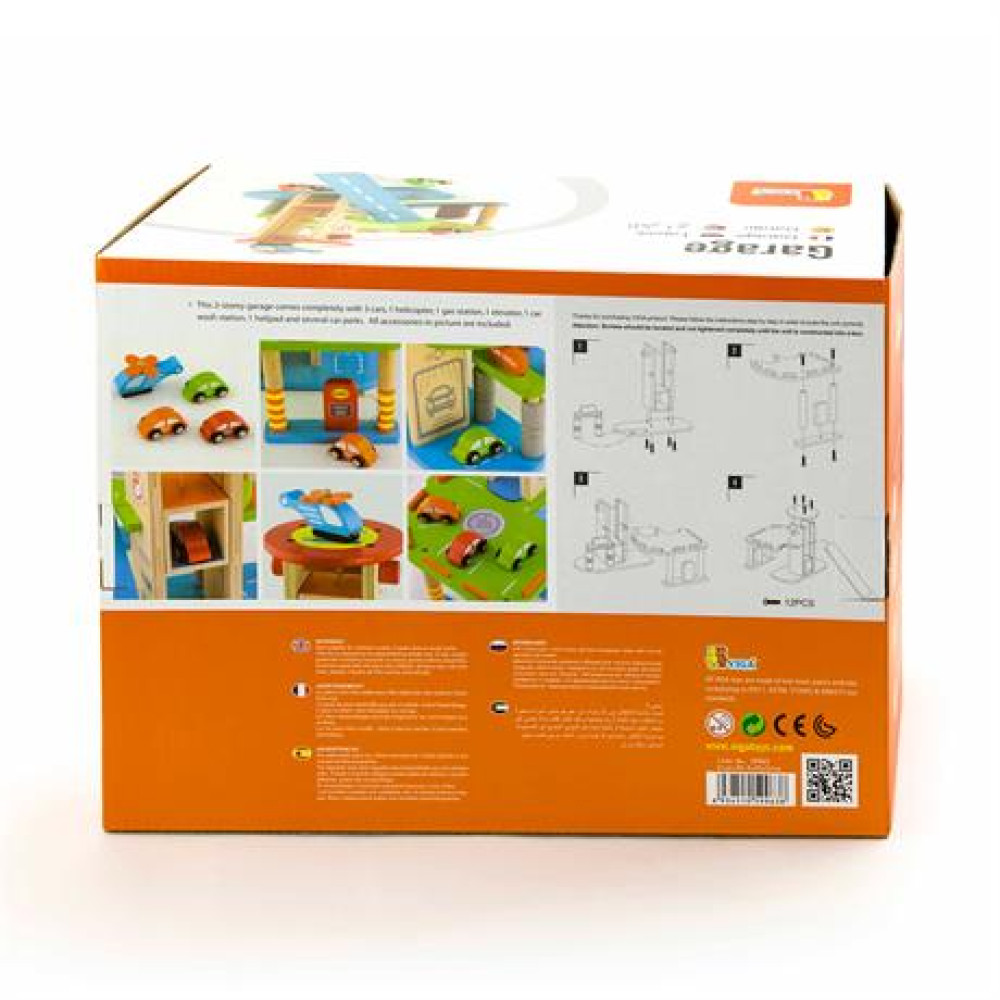 Ігровий набір Viga Toys Паркінг