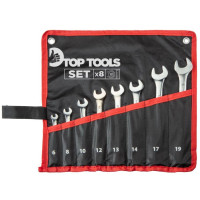 Набір комбінованих ключів Top Tools 6-19 мм 8 шт 35D360