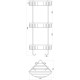 Поличка кутова потрійна TOPAZ 4134