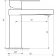 Смеситель для раковины TOPAZ SARDINIA TS 08221-H20