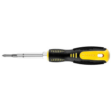 Отвертка TOPEX для насадок 1/4", двусторонние биты 2шт, SL, PH, сталь CrV 39D516