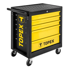 Тележка для инструмента TOPEX 5 ящиков 82.5x68x46 см 79R501